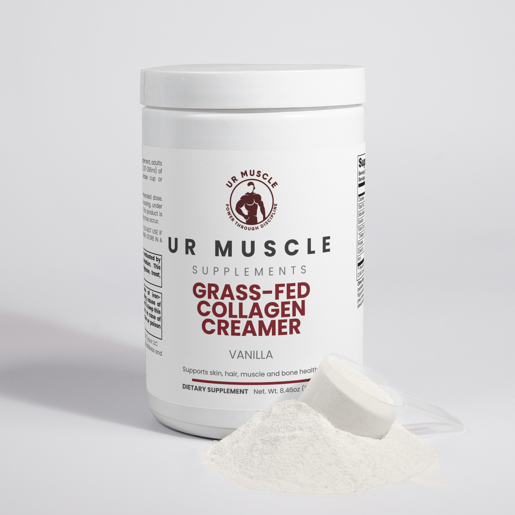 Grass-Fed Collagen Creamer (Vanilla)