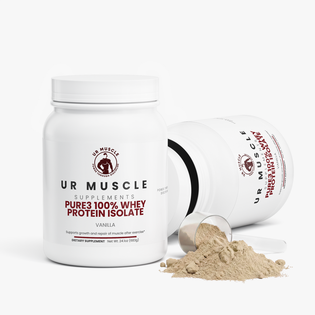 Pure3 100% Whey Protein Isolate (Vanilla)