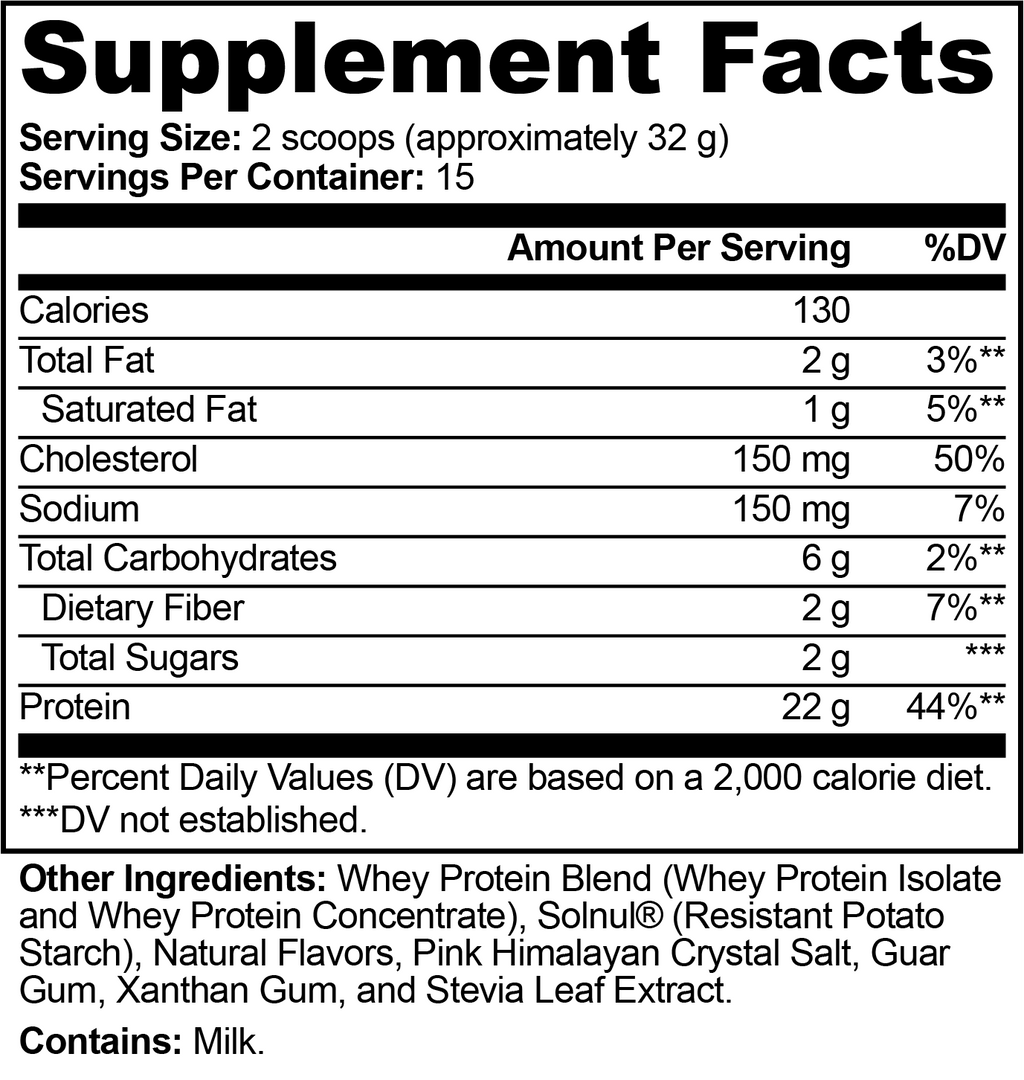 Performance Whey Protein Blend (Vanilla)
